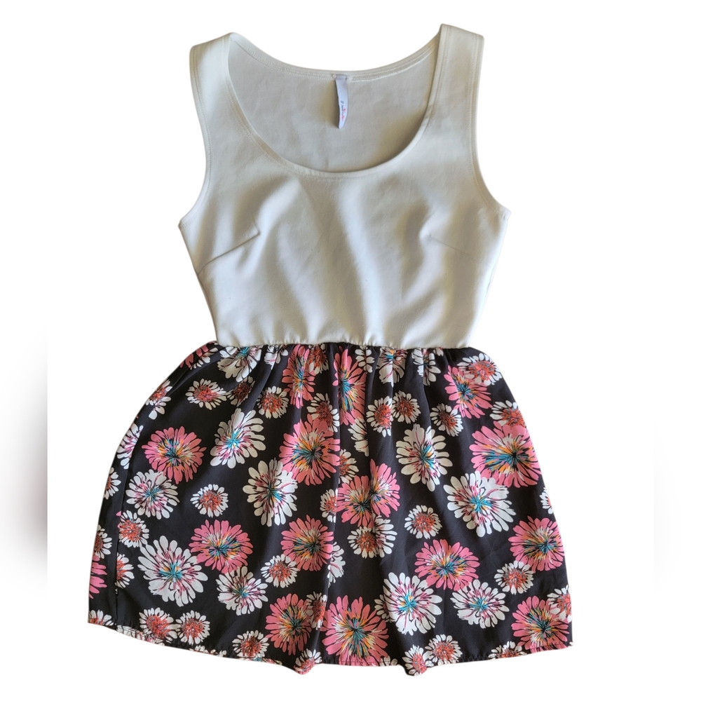 2 Hearts | White And Black Floral Dress